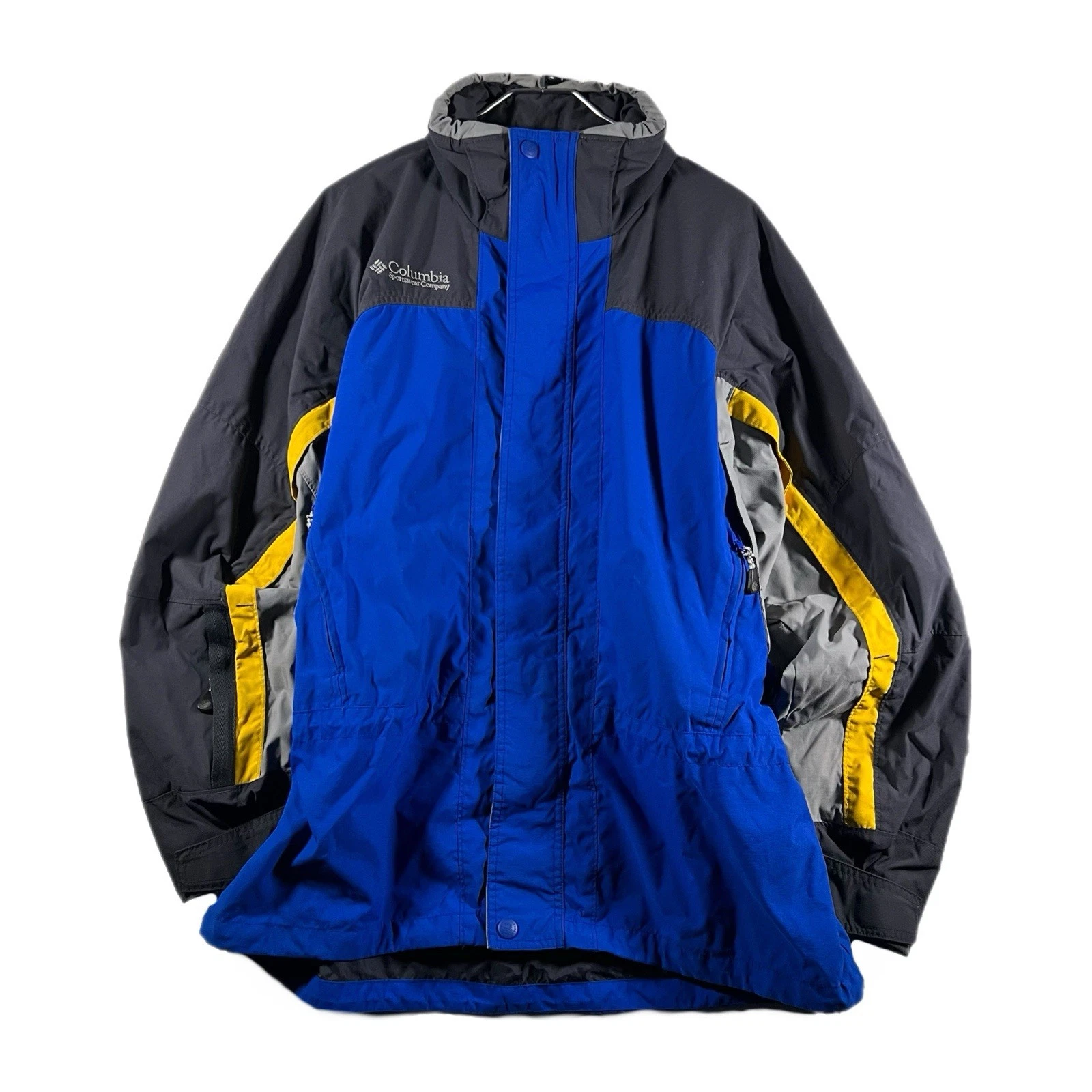 Columbia Men's Interchange Ski Full-Zip Rain Jacket Rams Warriors (Large)