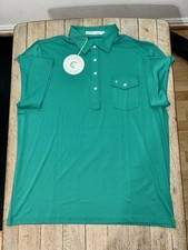 Criquet Polo Shirt Mens L Golf Performance Stretch Pocket Sport Shortsleeve
