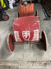 Kemp Vintage Red Pedal Car for Boys  Girls Ages 4-7 8-11 Years Pre-1970