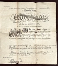 1807 Tavern License Lancaster PA