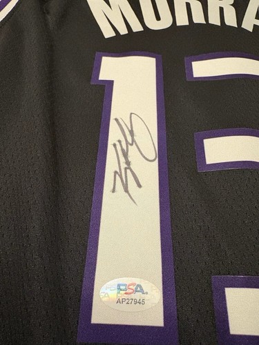 Keegan Murray Sacramento Kings Autograph Signed Jersey PSA Cert Auto Large - Picture 3 of 3