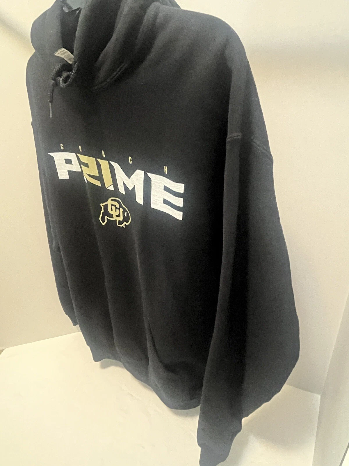 Felpa con cappuccio Colorado Buffaloes Coach Prime nera uomo media M blu 84 Deion Sanders