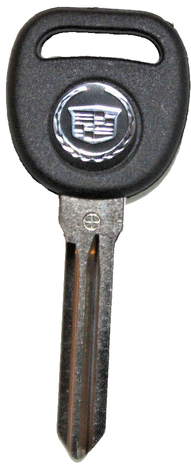 NOVO CADILLAC ESCALADE DTS CTS STS JOIA LOGOTIPO TRANSPONDER CHAVE EM BRANCO  - Imagem 2 de 3