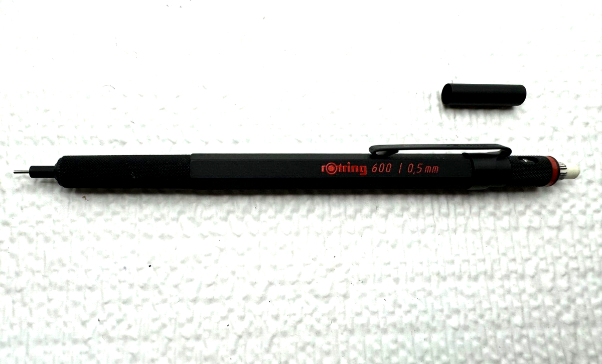 rOtring 600 Mechanical Pencil, 0.5 mm,Black | eBay