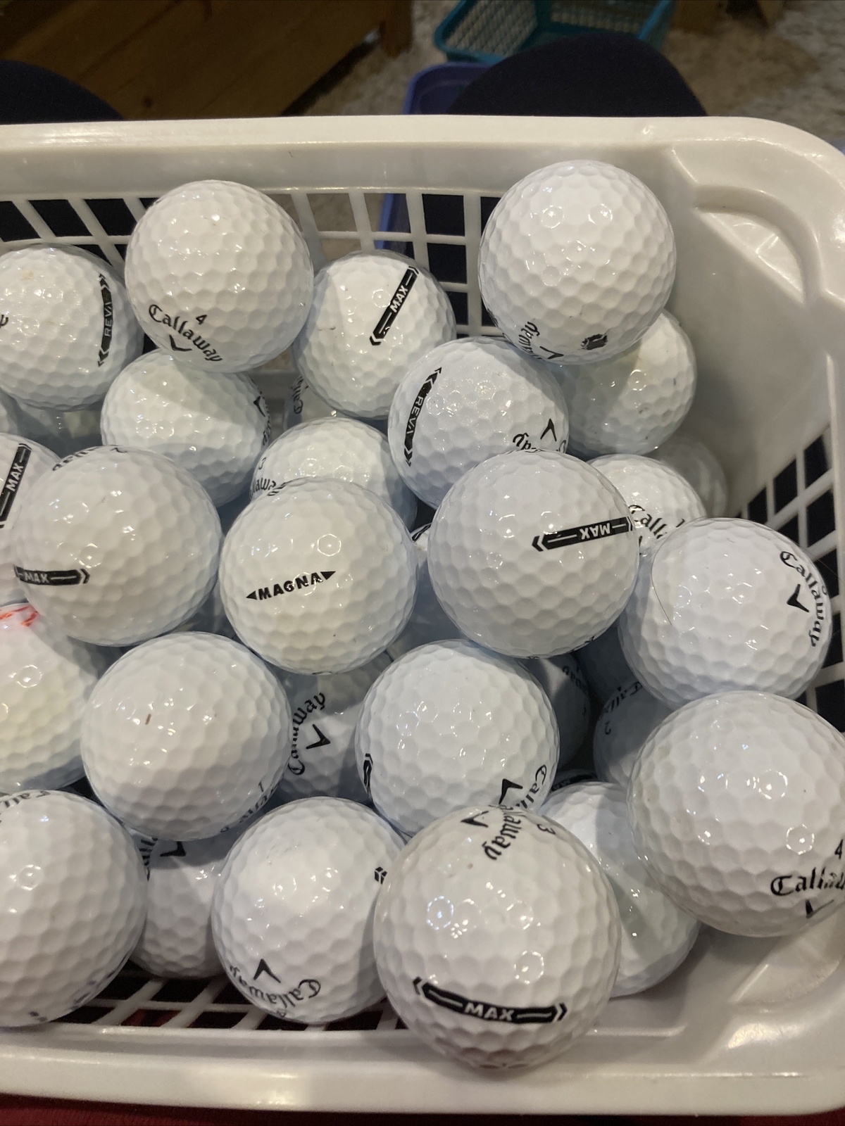 40 Used Callaway Max Magna Golf Balls AAAAA eBay