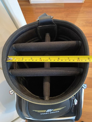 Titleist VOKEY golf bag carry cart caddy staff tour bag rare used no hood cover - Picture 16 of 22