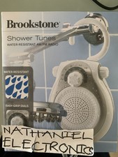 Brookstone Shower Tunes Water Resistant Am Fm Radio 644633 For Sale Online Ebay