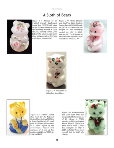 Fenton Kunst Glas Tiere, Vögel & Schmetterlinge - überarbeitete Ausgabe - Peggy Rose weißer Hals - Bild 2 von 13