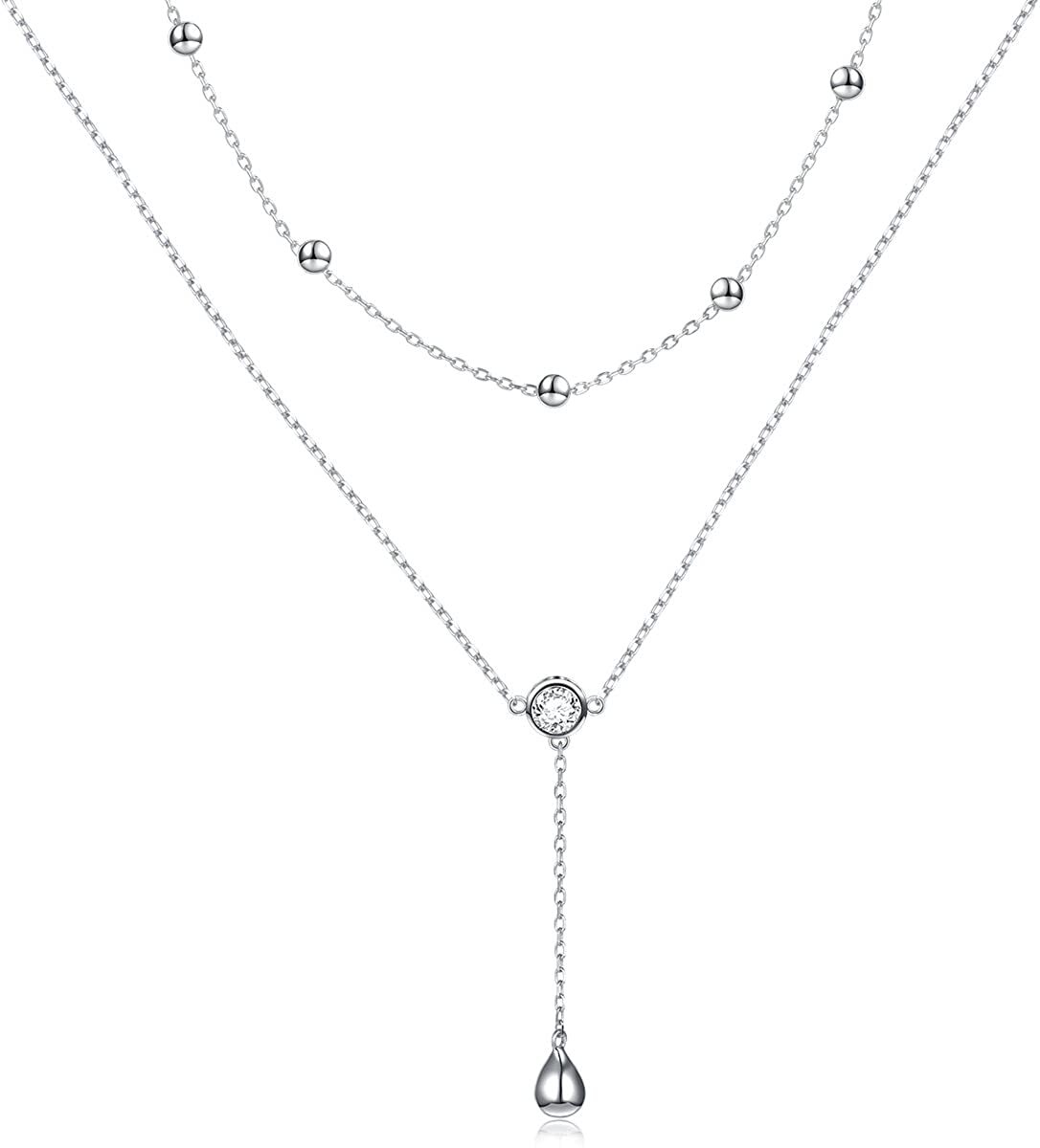 アクセサリー [el-1] Extra Long Necklace silver Amazon.com: FashionJunkie4Life Extra Long Sterling Silver