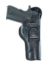 GUN HOLSTER FOR KIMBER 1911 5". IWB LEATHER HOLSTER CONCEAL CARRY.