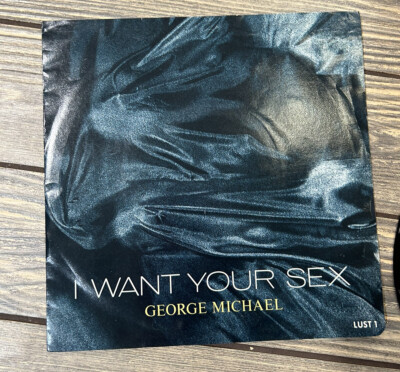 洋楽 L.L.C. Guaranteed For Lovemaking Vintage 1987 George Michael I Want Your Sex 45 RPM Record 38-07164