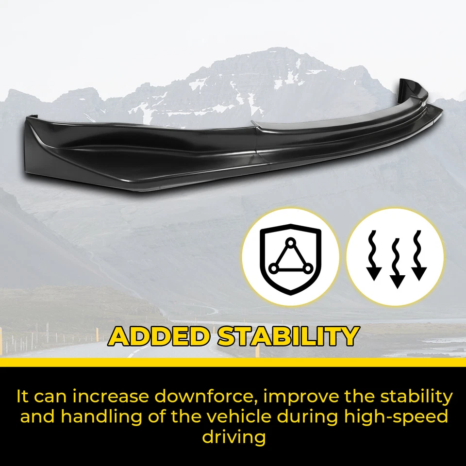 For 2003-2005 Nissan 350Z Z33 JDM Style NS N PP Front Bumper Chin Lip Body Kit - Image 4 of 4