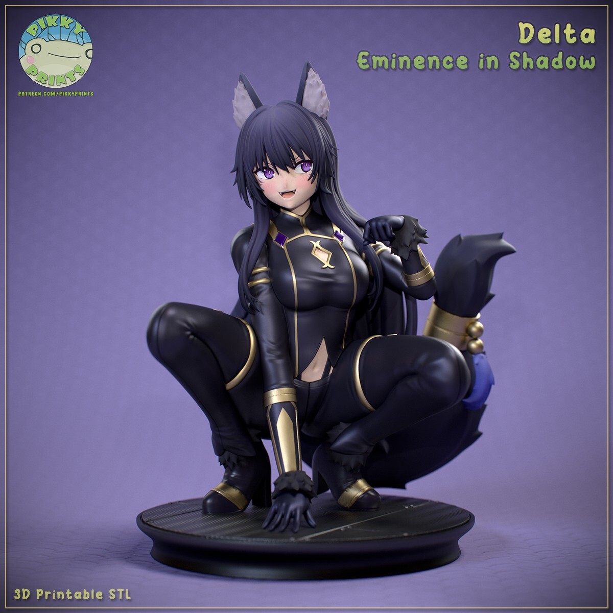 Delta - Eminence in Shadow 1/7 Scale Figure Resin Model Garage Kit