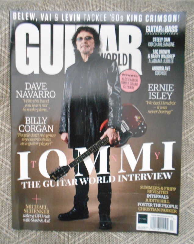 Guitar World Magazine Special Holiday 2024 issue Tony Iommi Black Sabbath