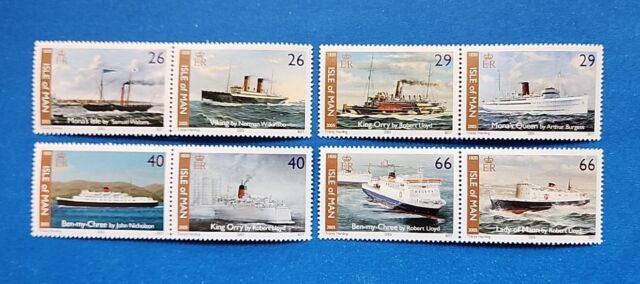Isle Of Man Stamps Scott 1092-1095 Complete Set MNH