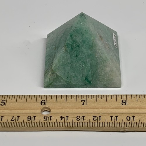 0.27 lbs, 1.7"x2"x2", Green Aventurine Pyramid Gemstone,Healing Crystal, B31828 - Picture 8 of 10