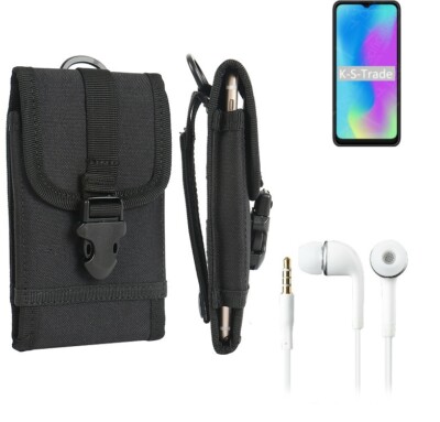 Holster für HiSense E50 Lite + Headset Outdoor Schutz Hülle Gürtel Tasche Cas