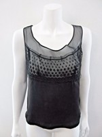 Valentino Women's Black Sleeveless Silk Top Size: 40/4 Valentino Women's Black Sleeveless Silk Top Size: 40/4