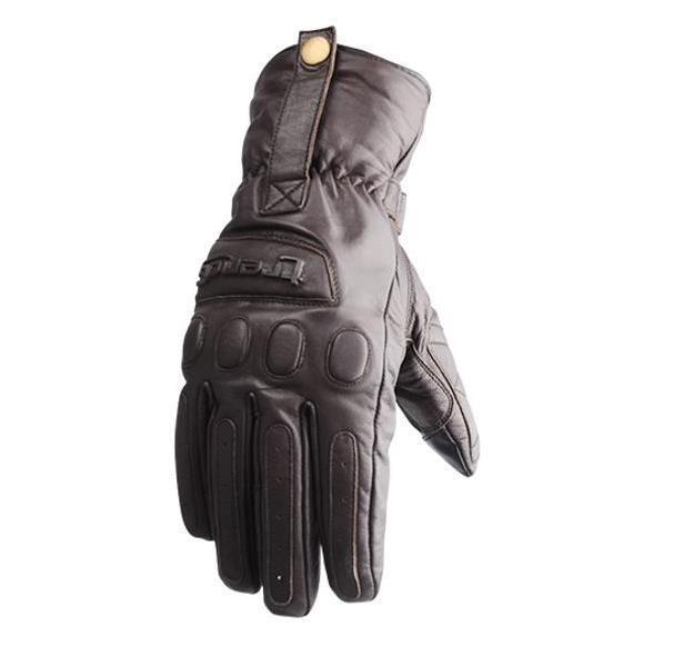 Paire de gants marron trendy hiver gt820 nalau taille s pour le froid