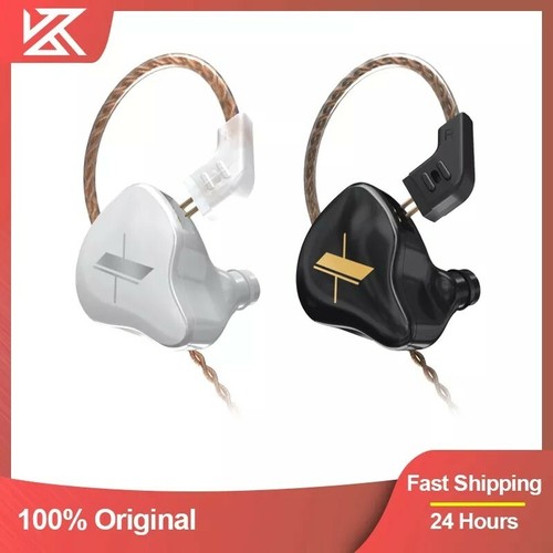 Earphones KZ EDX Earphone 1DD Hybrid HIFI Bass Earbuds In Ear Monitor Wired Head - Picture 2 of 9