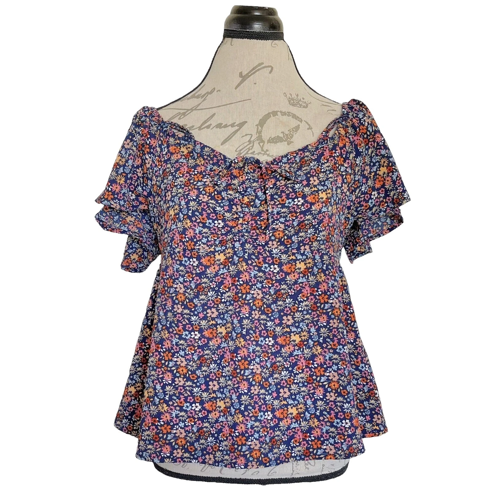 Almost Famous Business Floral Tops for Women