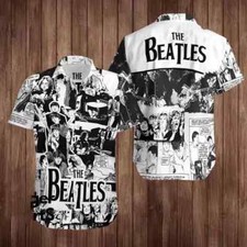 The Beatles Hawaiian Shirt, The Beatles Button Shirt, The Beatles 3D Shirt