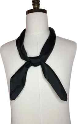 US Navy Issue USN Enlisted Uniform Black Neckerchief Scarf