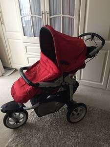 peg perego 3 wheel stroller