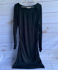 JustFab Black Long Sleeve Dress Size XXL