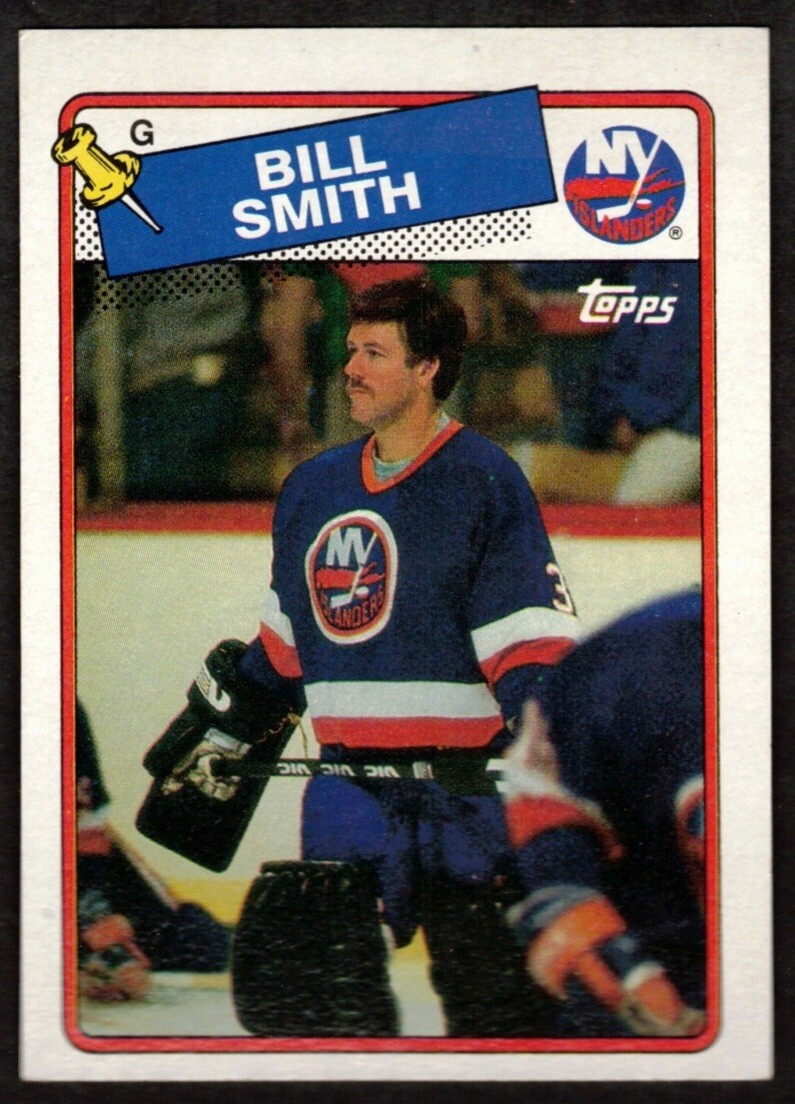 1988-89 Topps Billy Smith #17 New York Islanders 