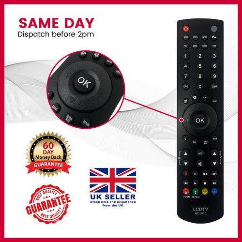 *New* Replacement Remote Control For ALBA LCDW22DVD95FW - Picture 7 of 11