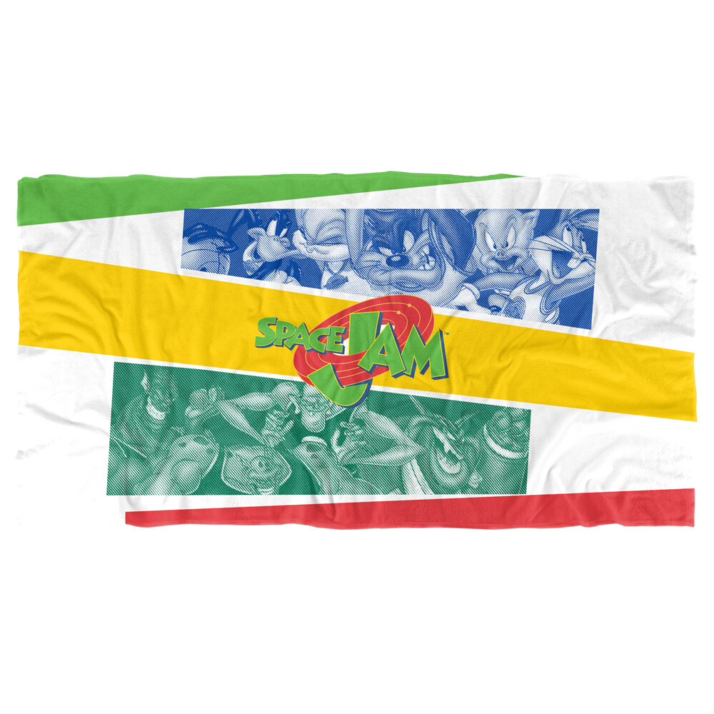 Colorful Space Jam Beach Towel 30x60 Inches