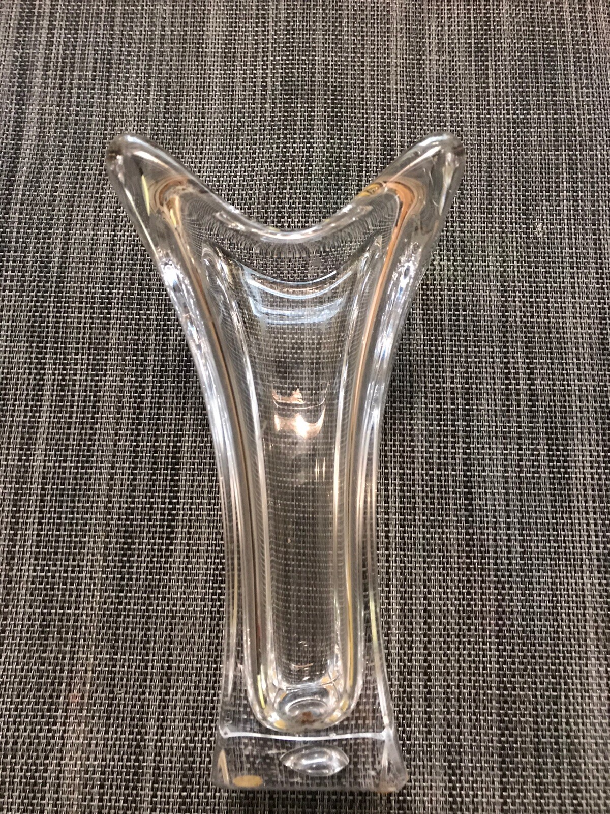 Bayel Cristallerie Royale de Champagne 7 Finger Vase - 7