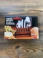Vintage Old Homestead Kitchen Set Cheese Gadgets Lifetime Cutlery Japan NEW 7pc