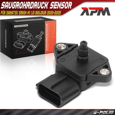 Saugrohrdruck Sensor 3-polig für Daihatsu Sirion M1 1.0i Baujaur 2000-2005