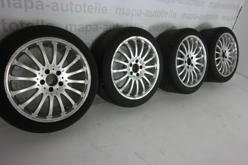 Carlsson C/16 Mercedes 4x Alufelgen 18 Zoll Komplett 5x112 Original Satz Versand - Bild 2 von 4