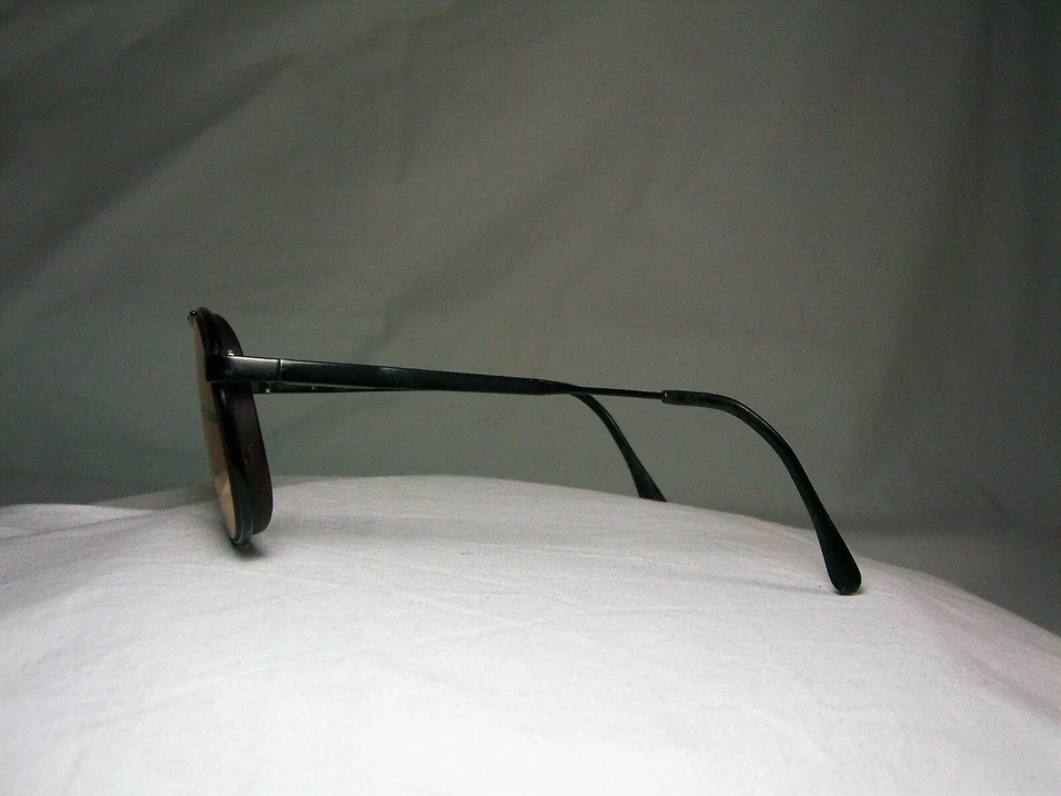 Marcolin 眼镜 Aviator Noir 椭圆形镜框男式女式男女通用超复古 — 第 3/4 张图片