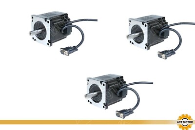 DE FREE 3PC Nema34closed-loop motor 5N.M=710oz 6A easy servo