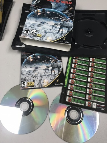 Lot Of 4 2003-2006 Star Wars PC CD-Rom Games All Complete, Lucas Arts, 13 Discs - Picture 10 of 10