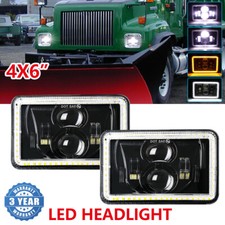 2pcs Led Headlights Hilo Drl For Blizzard Snowplow Snow Plow 680lt 720lt 810