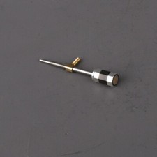 Ebony Silver Button For Pernambuco/Carbon/ IPE 4/4 Cello Bow Frog Button Screw