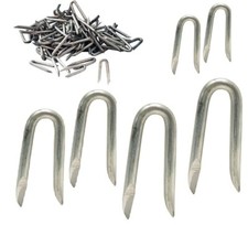 Krampen Nägel ZAUNNAGEL Drahtstifte verzinkt 2 0 X 20 Mm 