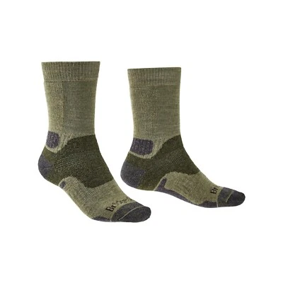 Bridgedale Herren Woolfusion Trekker Wandersocke - Grün