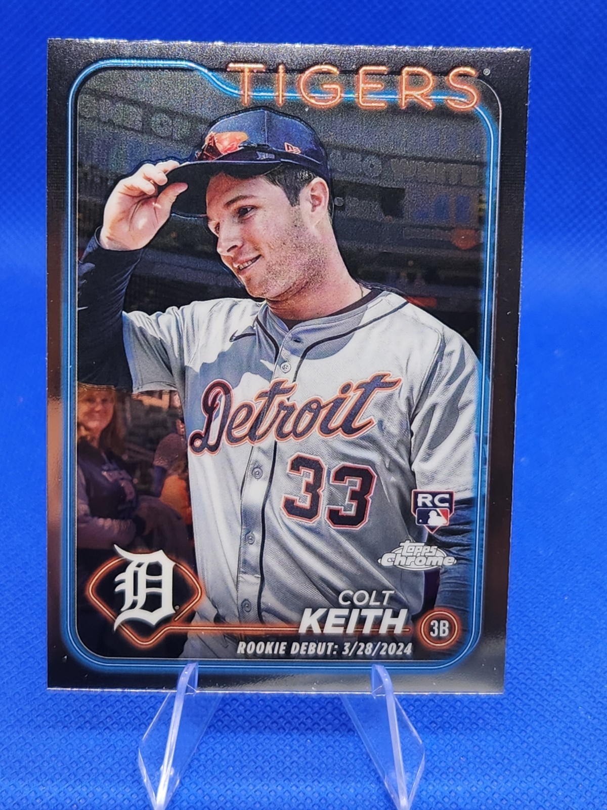 2024 Topps Chrome Update Series Rookie Debut Colt Keith #USC178 Detroit Tigers