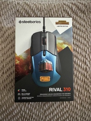 SteelSeries Rival 310 Gaming Mouse Pubg Blue Edition