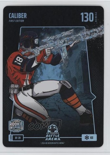 2024 Bo Jackson Battle Arena TCG Alpha Battlefoil Ice Caliber #BF-39 1st Ed