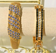 Vintage bracelet lot of 2, JBK Camrose and Kross Jacqueline Kennedy Bracelet