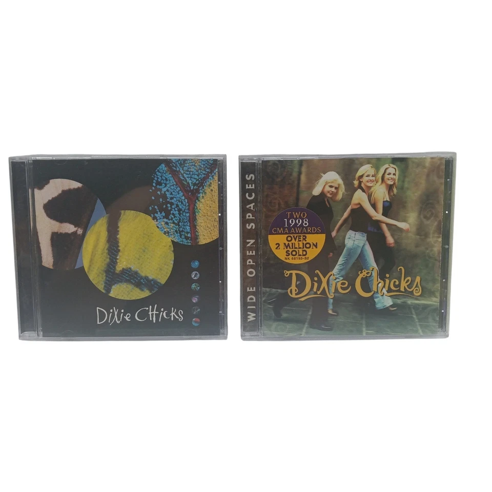 Dixie Chicks CD Lot Of 4: Fly, Wide Open Spaces, Taking The Long Way, Live Foto 2 de 4