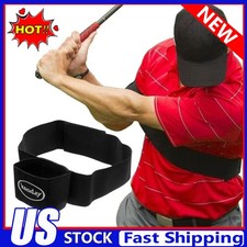 Golf Swing Training Aid Golf Arm Band Posture Motion Correction Belt Beginners