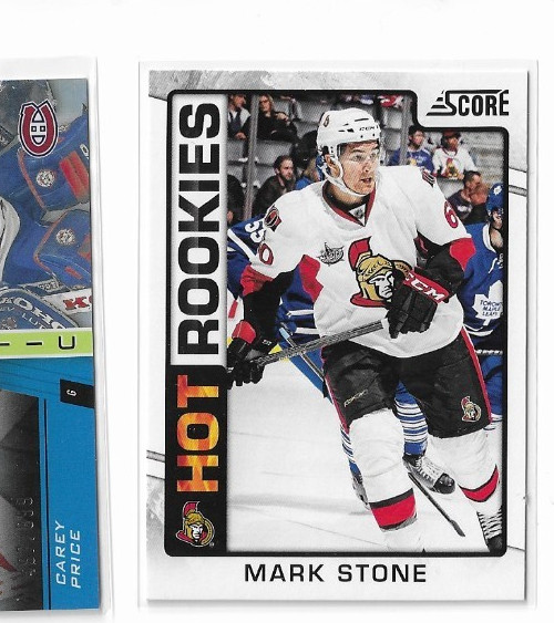 2012-13 Score #548 Mark Stone Hot Rookies RC - READ! - NHL Card